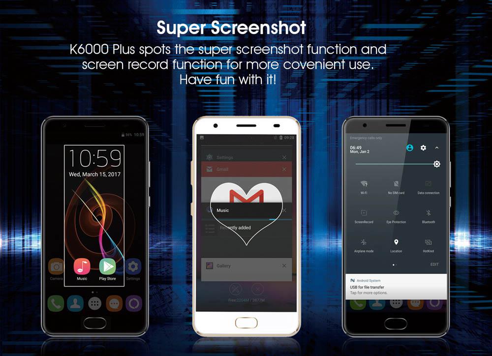 OUKITEL K6000 Plus Mobile Phone