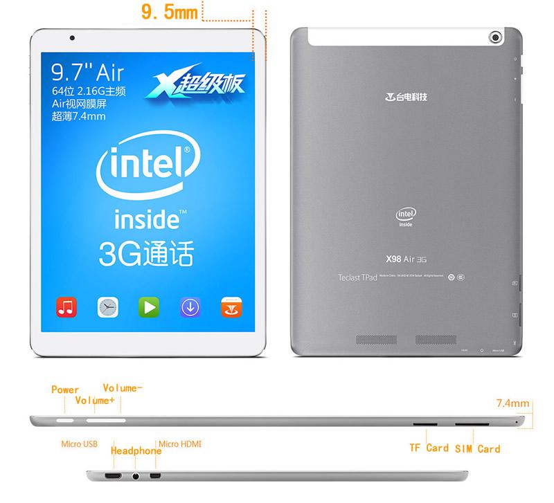 Teclast X98 Air 3G