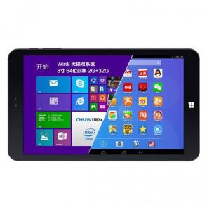 Chuwi Vi8 Windows 8.1 & Android 4.4 Intel 64 Bit Z3735F 2GB 32GB 8 Inch Tablet PC HDMI OTG Black