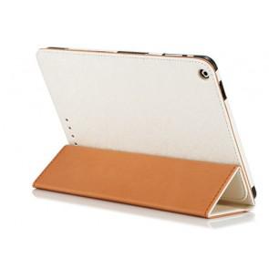 Original Cube i6 Tablet PC Leather Case Steel Wire Edge Stand Cover  White