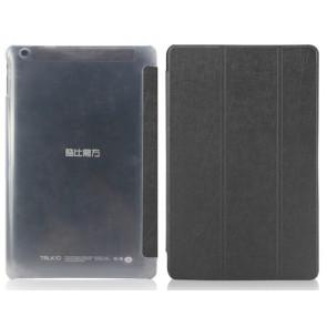 Cube Talk 10 Original Leather Case Stand Cover Black