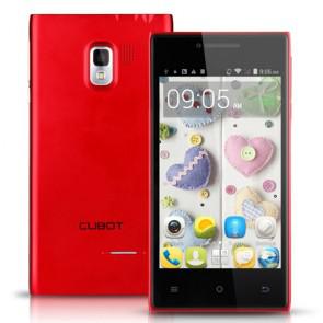 Cubot GT72+ Android 4.4 4.0 Inch 4GB ROM Smartphone MTK6572W Dual Core WiFi Red