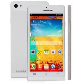 Haipai Noble P6S Android 4.2 MTK6582 Quad Core 5.0 Inch Smartphone 13MP camera 3G GPS White