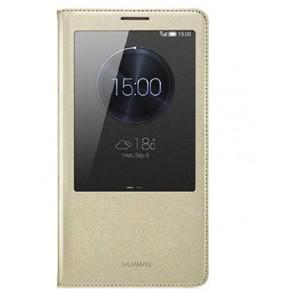 Original Huawei Ascend Mate7 Smart Flip Cover Champagne