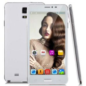 JIAKE V12 3G Android 4.2 MTK6582 quad core 5.5 Inch Smartphone 1G RAM 8G ROM WiFi GPS White