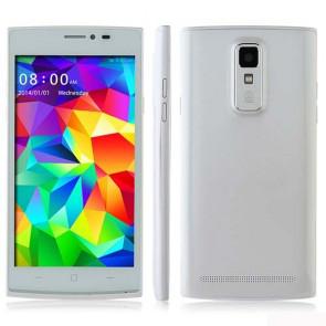 JIAKE V17 3G MTK6572W Android 4.2 4GB ROM Smartphone 5.0 Inch Dual Camera WiFi GPS White