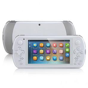 JXD S5800 Android 4.2 MTK6582 Quad Core 3G Game Tablet PC 5.0 Inch Monster Phone 8GB WiFi Silver