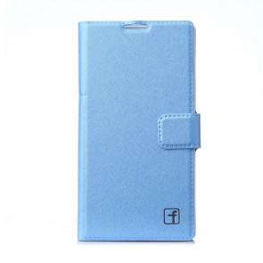 Fashion Flower Show Leather Stand Case Cover for Xiaomi Hongmi Smartphone Blue