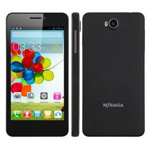 MYSAGA C2 Andriod 4.2 MTK6572W dual core 5.0 Inch Smartphone 8MP camera  3G WiFi Black