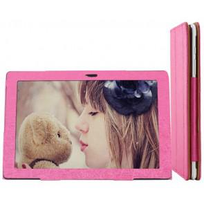 Onda V101w Windows 8.1 Tablet Original Leather Case Folding Stand Cover Pink