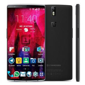 ONEPLUS TWO 4G LTE 3GB 64GB Snapdragon Quad Core 2.7GHz Smartphone 5.5 Inch FHD Screen 16.0MP Camera OTG NFC Black