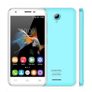 OUKITEL C2 Smartphone MTK6580 Quad core Android 5.1 1GB 8GB Dual SIM 4.5 Inch 5MP Camera Blue