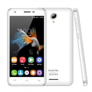 OUKITEL C2 MTK6580 Quad core Dual SIM Android 5.1 Smartphone 1GB 8GB 4.5 Inch 5MP Camera White