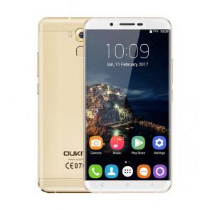Oukitel U16 Max 4G LTE Smartphone 3GB 32GB MT6753 Octa Core Android 7.0 6.0 inch 13.0MP Camera Gold