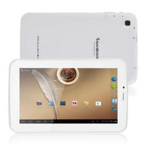 Sanei G703 Android 4.2 Phone Call 8GB ROM 7 inch Tablet PC screen WiFi Dual Camera White