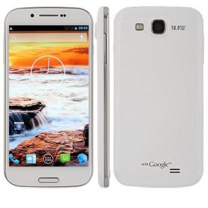 Star S4 Smartphone Android 4.2 MTK6589 Quad Core 5.0 Inch FHD IPS Screen 1GB 8GB 12.0MP Camera White
