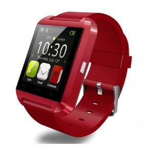 U8 U Watch Bluetooth Smart WristWatch for iPhone Samsung HTC LG Android Smartphones Red