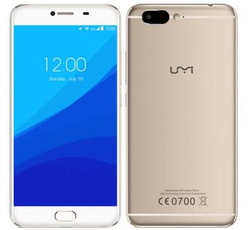 UMi Z 4GB 32GB Helio X27 Deca Core Android 6.0 4G LTE Smartphone 5.5 inch FHD 13.0MP Camera Front Touch ID HiFi Gold