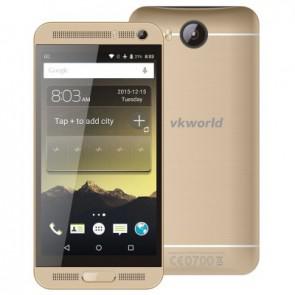 VKworld VK800X 3G Smartphone MTK6580 Quad Core Android 5.1 1GB 8GB 5.0 inch 8MP Camera Gold