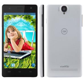 XIAOCAI X9+ Android 4.2 MTK6582 Quad Core 5.0 Inch Smartphone 8MP camera 3G WiFi White