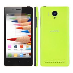 XIAOCAI X9S MTK6582 Quad Core Android 4.2 1GB 4GB 4.5 Inch Smartphone 8MP Camera Green