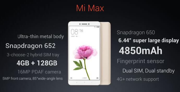 Xiaomi Mi Max