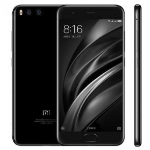 Xiaomi Mi6 6GB 128GB 4G LTE Snapdragon 835 Octa Core Smartphone 5.15 Inch dual 12MP rear Camera type-c Black