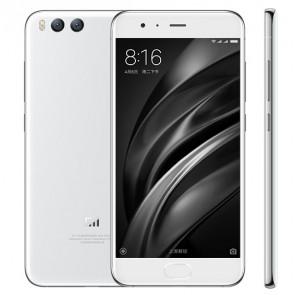 Xiaomi Mi 6 4G LTE 6GB 64GB Snapdragon 835 Octa Core 5.15 inch Four surfaces Smartphone dual 12MP rear Camera Fingerprint  White