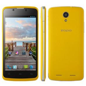 ZOPO ZP590 MTK6582 Quad Core Android 4.4 4.5 Inch Smartphone 4GB ROM 5MP camera Yellow
