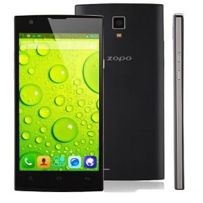 ZOPO ZP780 MTK6582 quad core Android 4.2 Smartphone 5.0 Inch 1GB 4GB 8MP camera Black